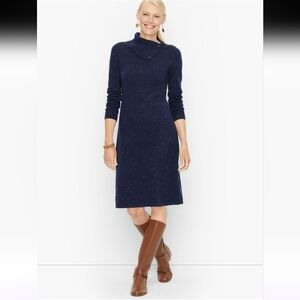 Talbot's Blue Sweater Dress